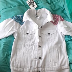 Ragged Priest studded jean jacket s/m